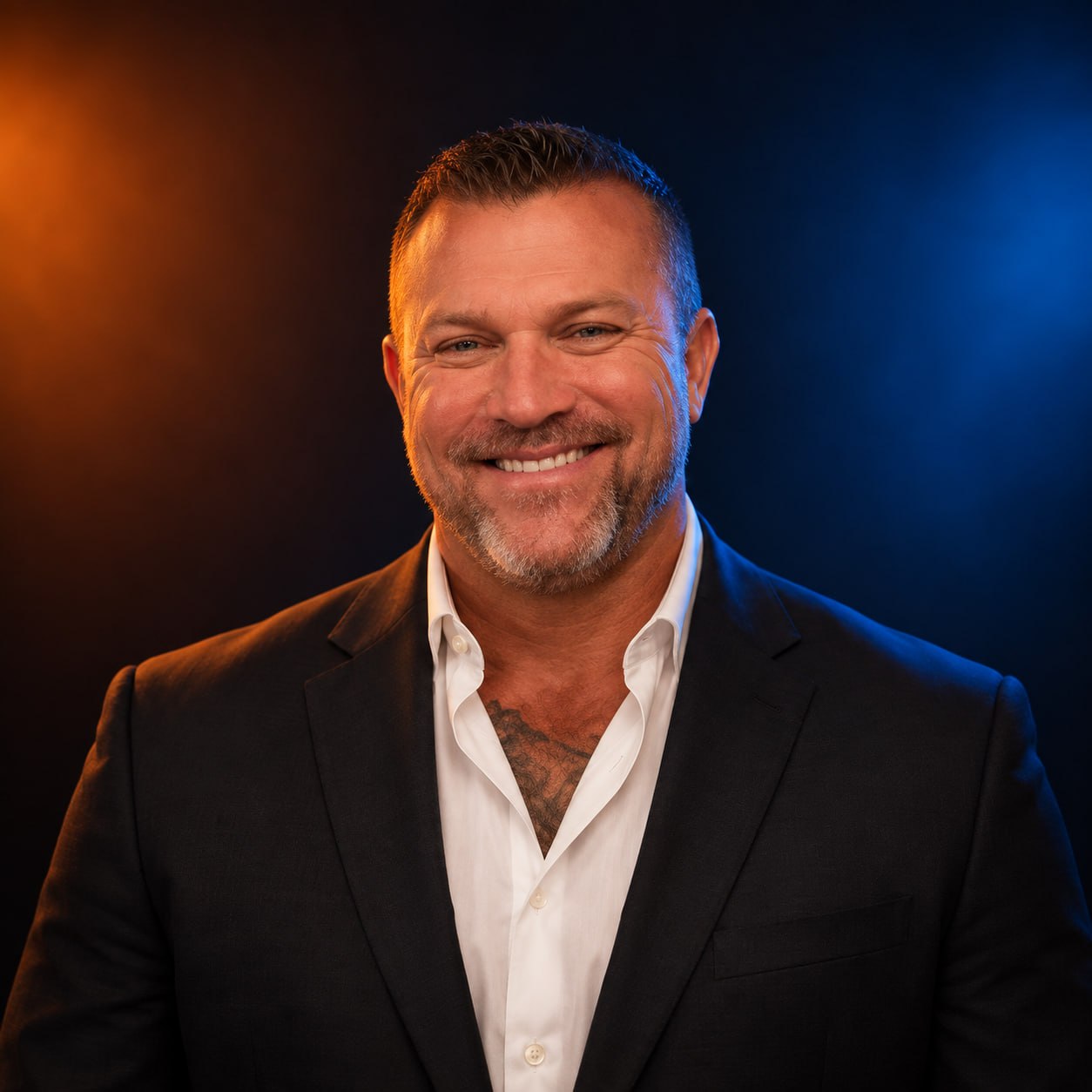 Portrait of Shayne Cahill, Chief Operating Officer of Foxfire Games